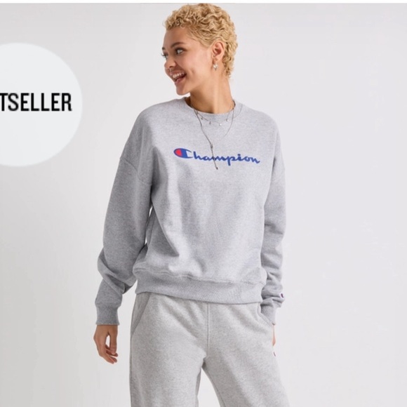 Champion Logo Sweatshirt - Picture 1 of 4